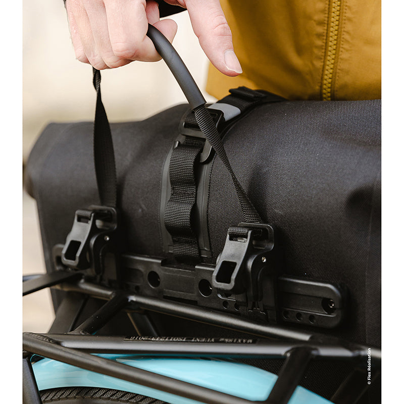 Sacoche arrière latérale Zefal Z Traveler S30 étanche 30 L Z Quick Mount – vue 6
