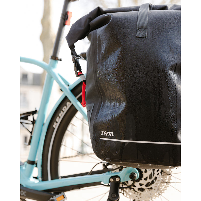 Sacoche arrière latérale Zefal Z Traveler S30 étanche 30 L Z Quick Mount – vue 7