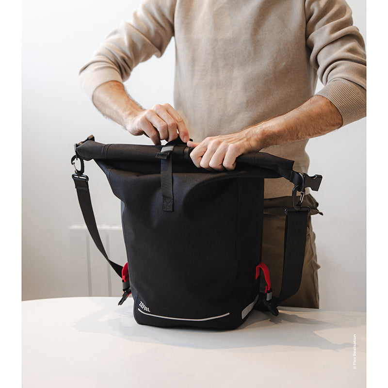Sacoche arrière latérale Zefal Z Traveler S30 étanche 30 L Z Quick Mount – vue 8
