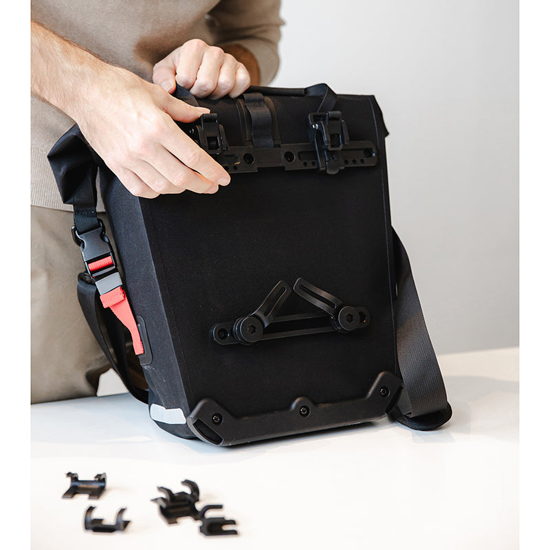 Sacoche arrière latérale Zefal Z Traveler S30 étanche 30 L Z Quick Mount – vue 10
