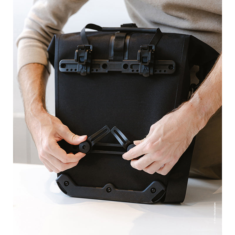 Sacoche arrière latérale Zefal Z Traveler S30 étanche 30 L Z Quick Mount – vue 13