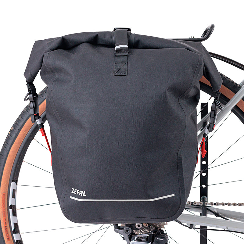 Sacoche arrière latérale Zefal Z Traveler S30 étanche 30 L Z Quick Mount – vue 16