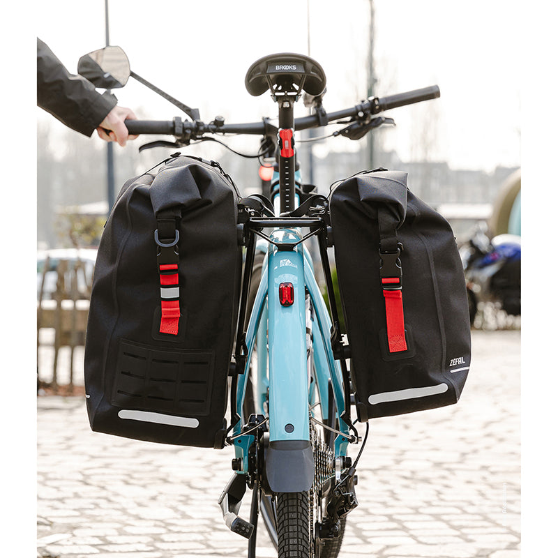 Sacoche arrière latérale Zefal Z Traveler S30 étanche 30 L Z Quick Mount – vue 21
