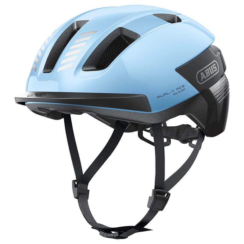 Casque urbain Abus Purl-Y Ace bleu glacier éclairage intégré L (57-61) – vue 2