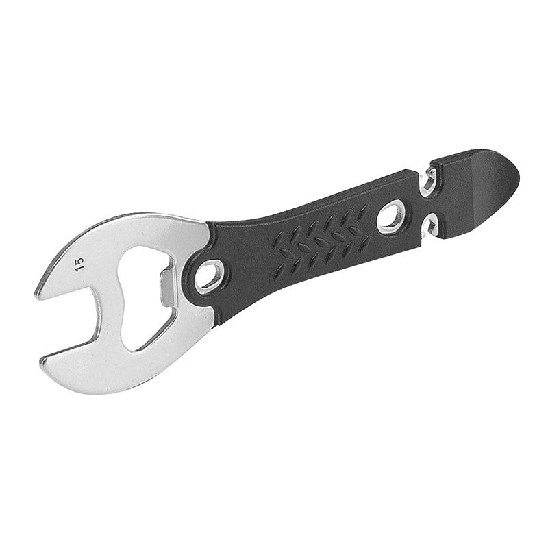 Clé à pédale Newton 15 mm avec démonte-pneu et clé à rayon