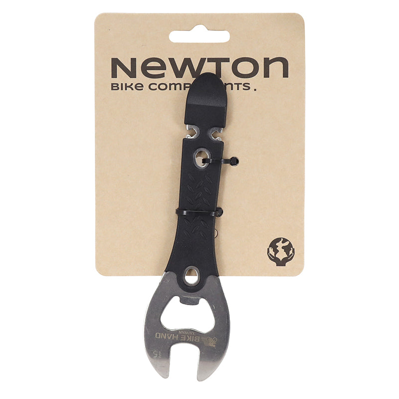 Clé à pédale Newton 15 mm avec démonte-pneu et clé à rayon – vue 2