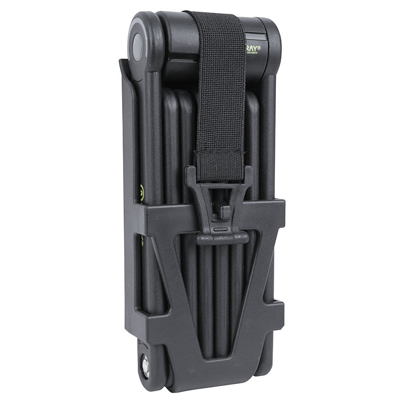 Antivol pliant Auvray ACL110 articulé 110 cm noir avec support – niveau 6/10 – vue 4