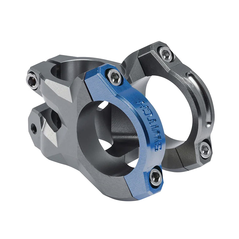 Potence VTT DH Switch Rocker alu CNC 35 mm – Gris-bleu 35 mm