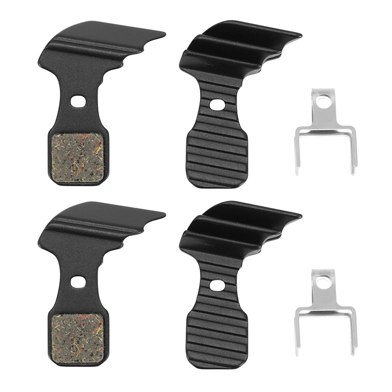 Plaquettes de frein Newton organiques Magura MT5-MT7 à ailettes (2 paires)
