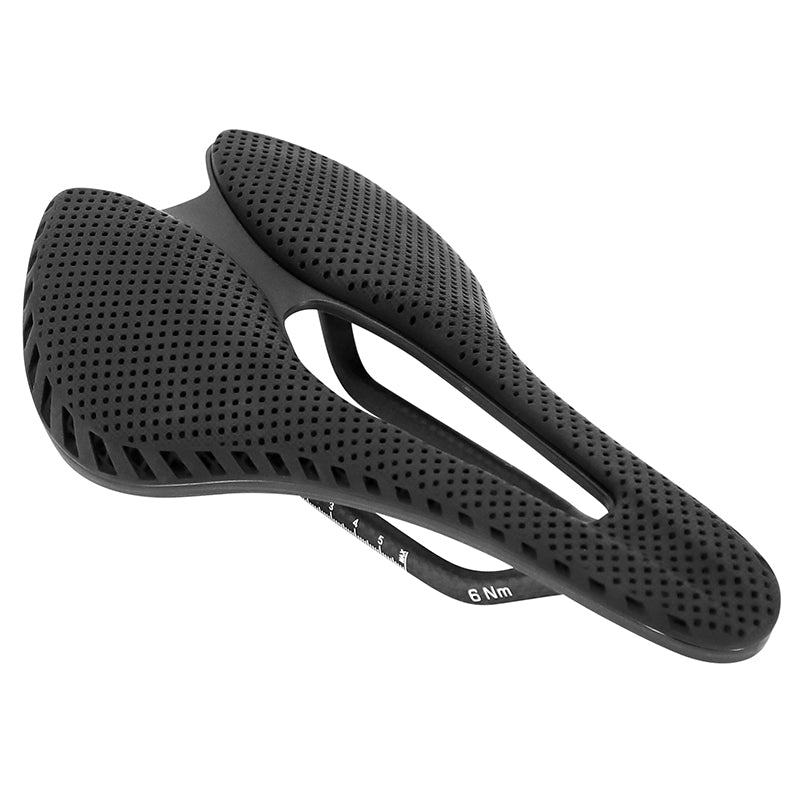 Selle 3D carbone Newton rails carbone – T801 ouverte 245 x 143 – 195 g