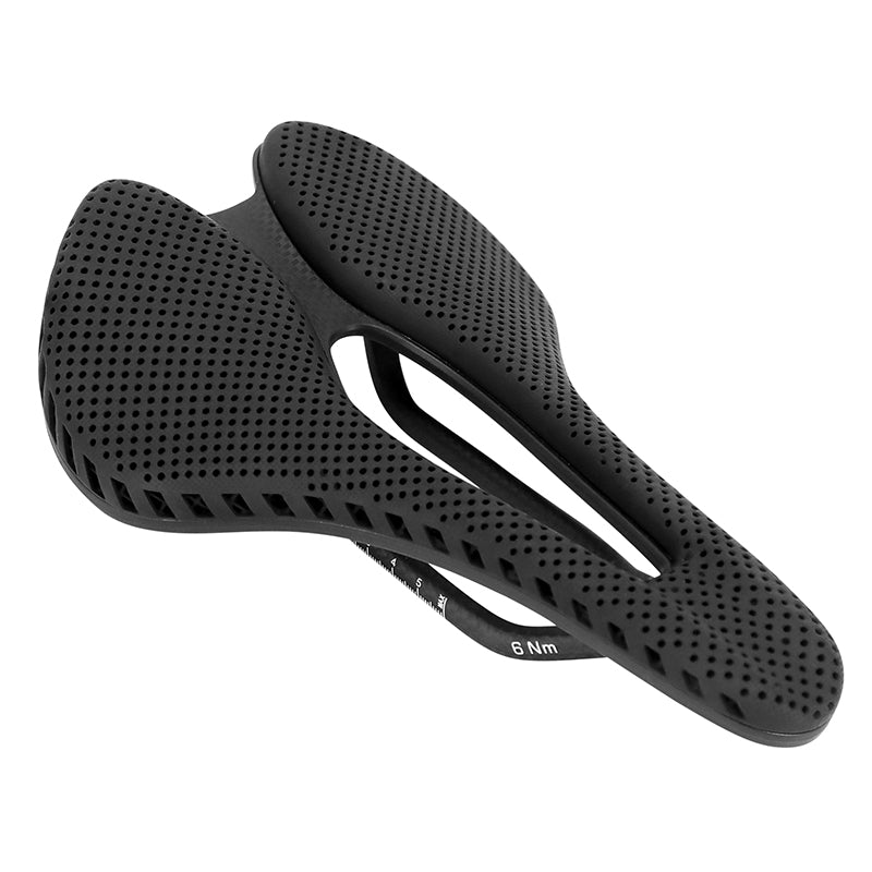 Selle 3D carbone Newton rails carbone – T800 ouverte 245 x 155 – 215 g