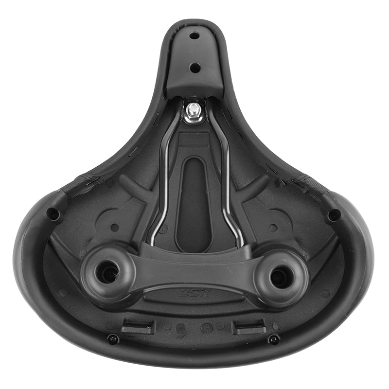 Selle city Newton Cruiser élastomères noire super large 268 x 258 mm – vue 3