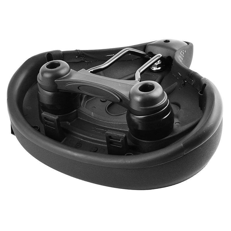 Selle city Newton Cruiser élastomères noire super large 268 x 258 mm – vue 2