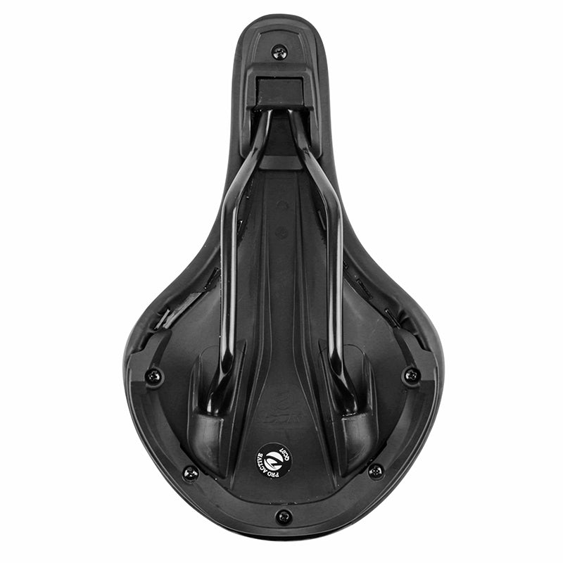 Selle junior Newton Ichnos Racing noire déco rouge – 236 x 139 mm