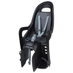 Siège enfant arrière Polisport Groovy sur porte-bagages fixation AVS+ noir 9-22 kg