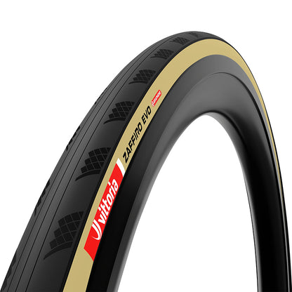 Pneu route Vittoria Zaffiro EVO noir-beige tringle souple – 700 x 28 (28-622)