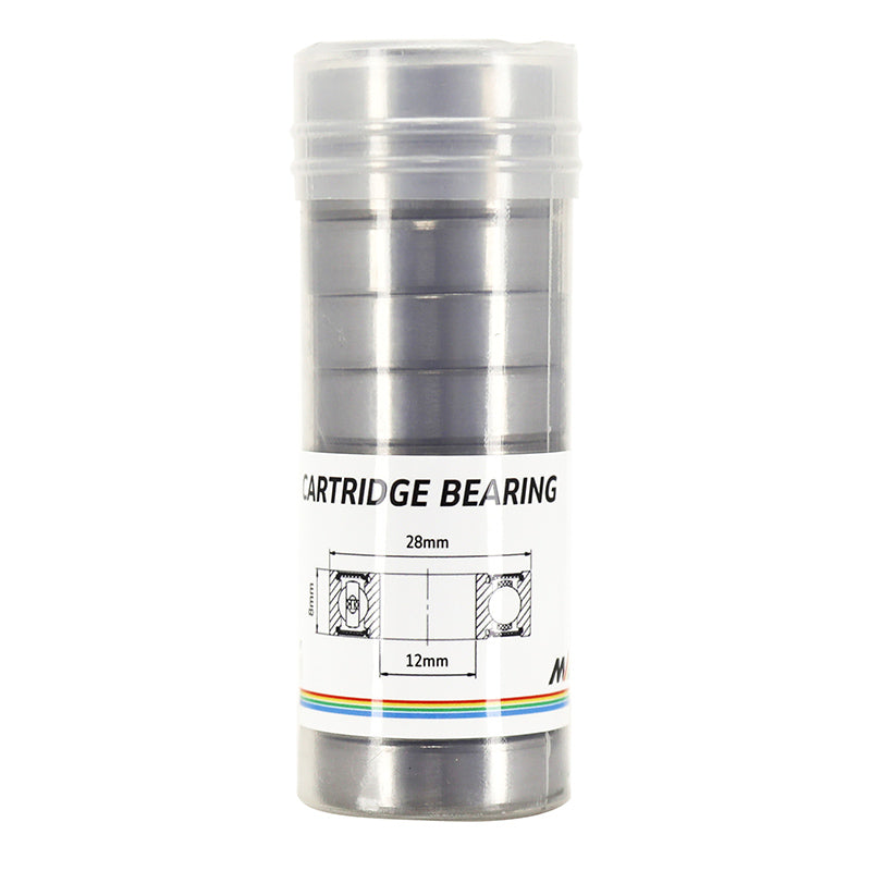 Roulement Marwi 2RS étanche – 6001 – 12 x 28 x 8 mm (lot de 10)