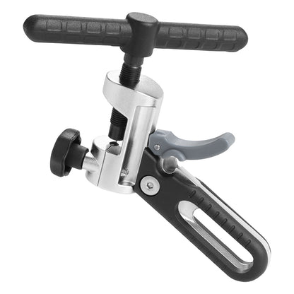 Coupe-durite hydraulique Newton avec outil de mise en place d'insert