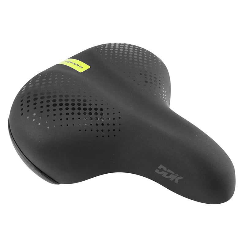 Selle city Newton Moderate mémoire de forme noire 247 x 203 mm avec poignée – vue 2