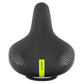 Selle city Newton Moderate mémoire de forme noire 247 x 203 mm avec poignée – vue 3