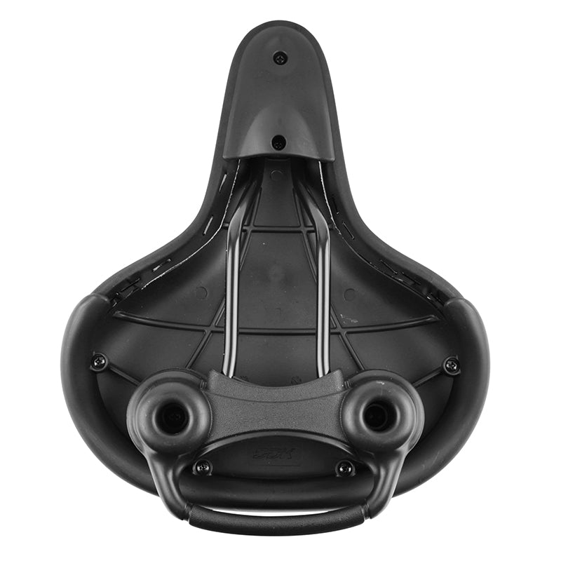 Selle city Newton Moderate mémoire de forme noire 247 x 203 mm avec poignée – vue 4
