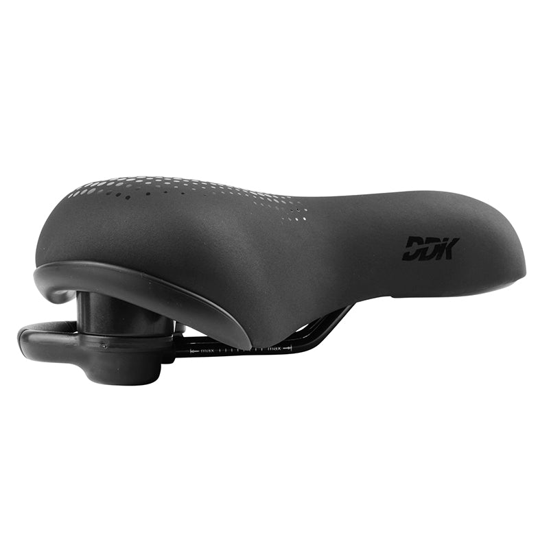 Selle city Newton Moderate mémoire de forme noire 247 x 203 mm avec poignée – vue 5