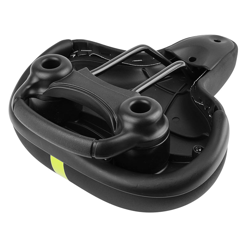 Selle city Newton Moderate mémoire de forme noire 247 x 203 mm avec poignée – vue 6