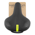 Selle city Newton Moderate mémoire de forme noire 247 x 203 mm avec poignée