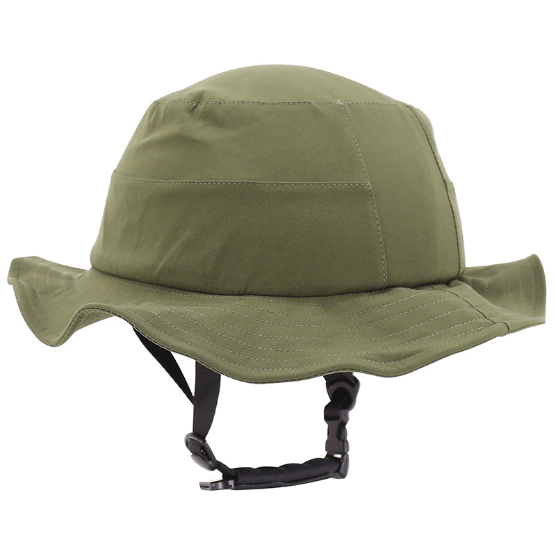 Casque urbain CP01 avec chapeau textile vert M-L – vue 2
