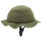 Casque urbain CP01 avec chapeau textile vert M-L – vue 3