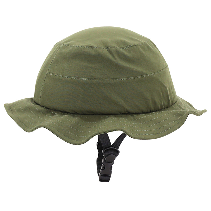 Casque urbain CP01 avec chapeau textile vert M-L – vue 3