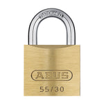 Cadenas à clé Abus 55-30 laiton anse 13 mm