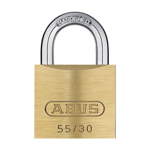 Cadenas à clé Abus 55-30 laiton anse 13 mm