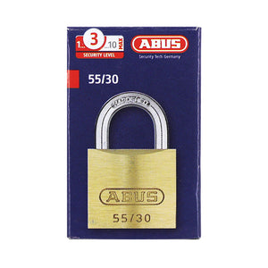 Cadenas à clé Abus 55-30 laiton anse 13 mm – vue 2