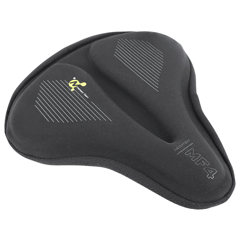 Couvre-selle Newton gel à mémoire de forme noir – 276 x 263 mm