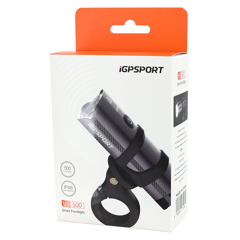 Éclairage avant intelligent iGPSport VS500 – vue 3