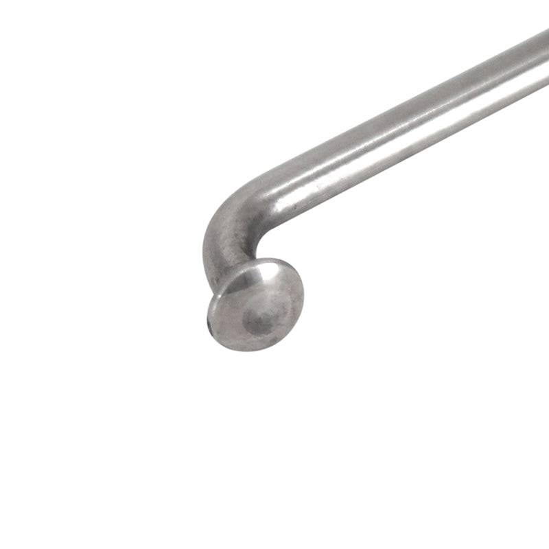 Rayon Sapim inox argent 2,6 mm tête coudée avec écrou – 130 mm