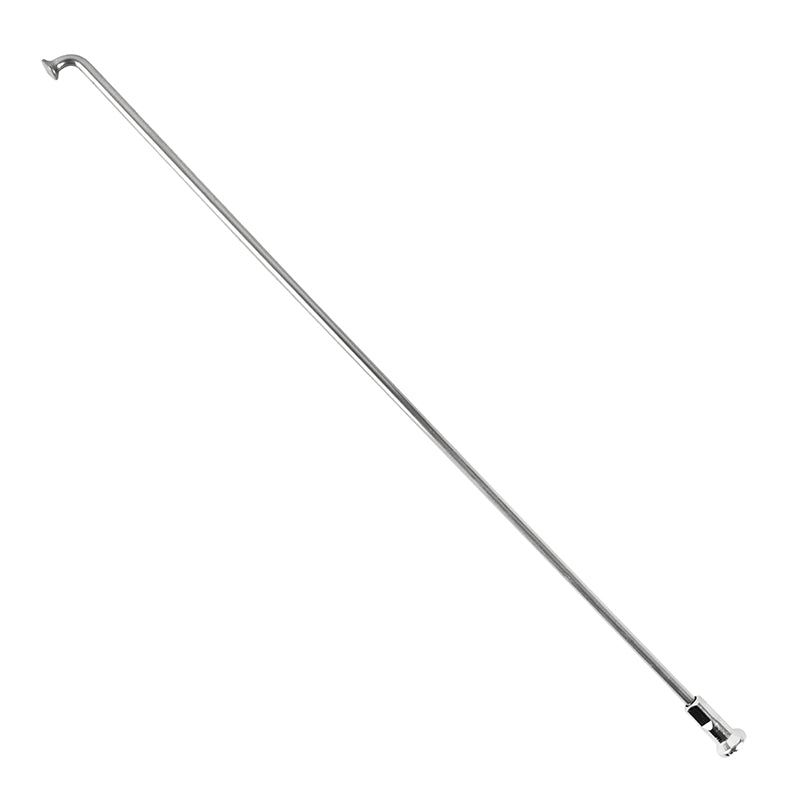 Rayon Sapim inox argent 2,6 mm tête coudée avec écrou – 210 mm