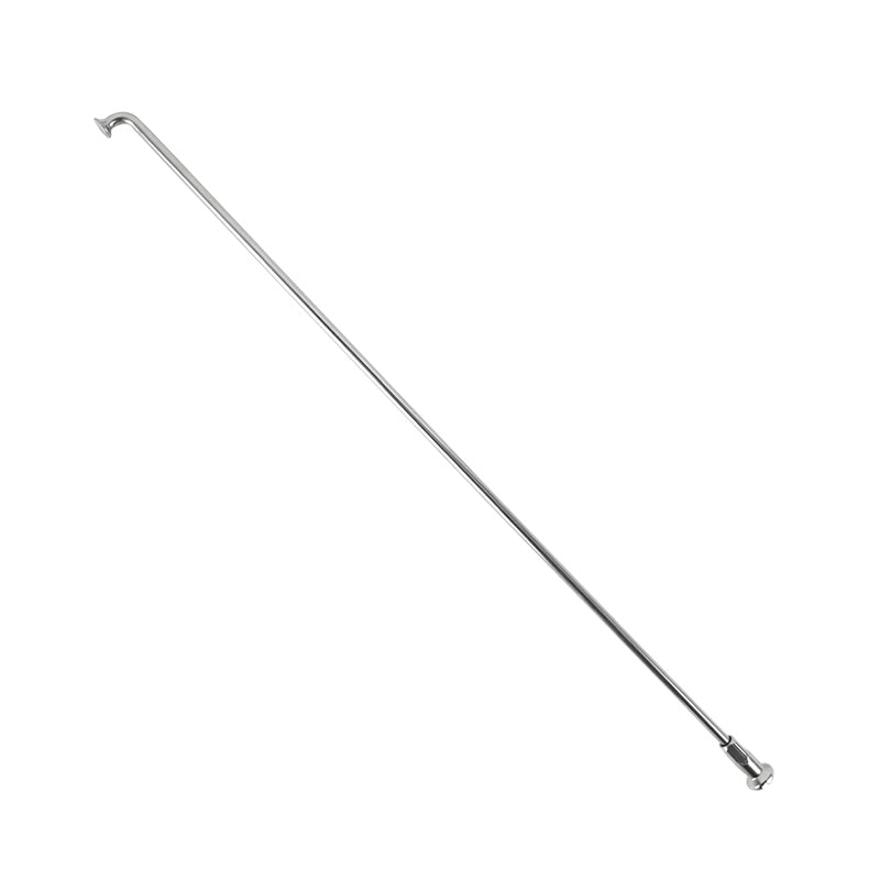 Rayon Sapim inox argent 2,6 mm tête coudée avec écrou – 215 mm