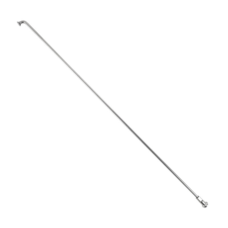 Rayon Sapim inox argent 2,6 mm tête coudée avec écrou – 275 mm
