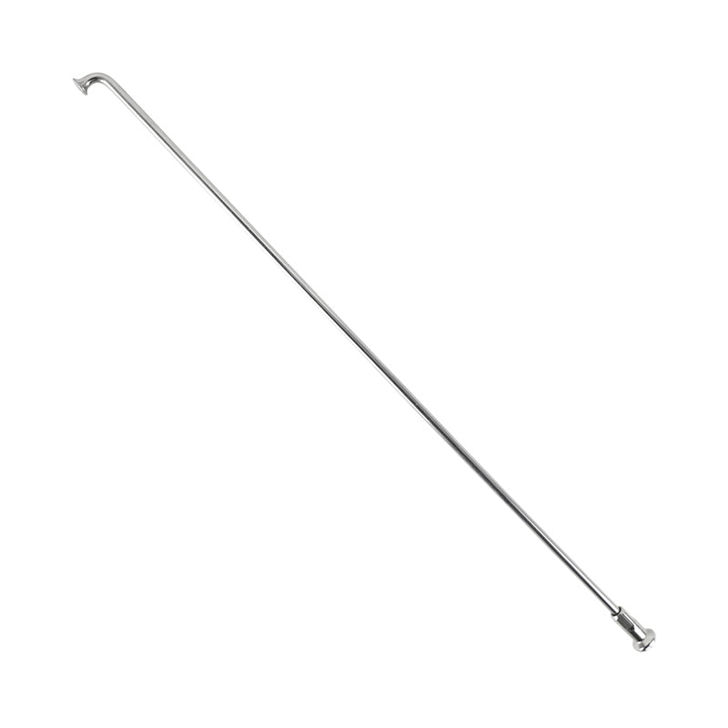 Rayon Sapim inox argent 2,6 mm tête coudée avec écrou – 280 mm
