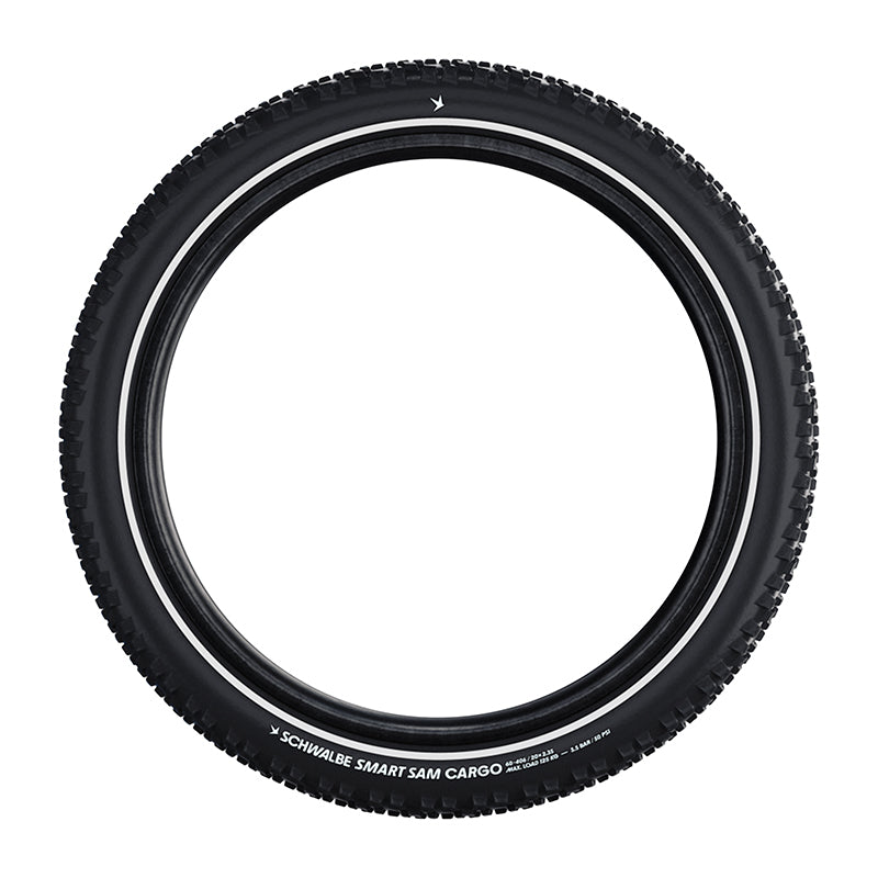Pneu cargo Schwalbe Smart Sam noir tringle rigide – 27,5 x 2,35 (60-584)