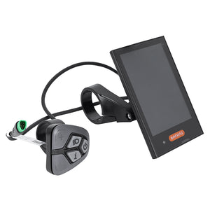 Écran avec unité de commande VAE Bafang dp C18 canbus pour moteur central noir