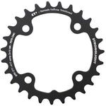 Plateau VTT Stronglight 4 branches 80 mm pour SRAM X0-XX-X9-X7 intérieur double noir CT2 10 v ép. 3,5 mm – 27 dents