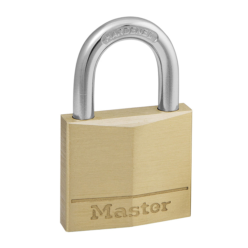 Cadenas à clé Masterlock laiton 30 mm anse 16 mm
