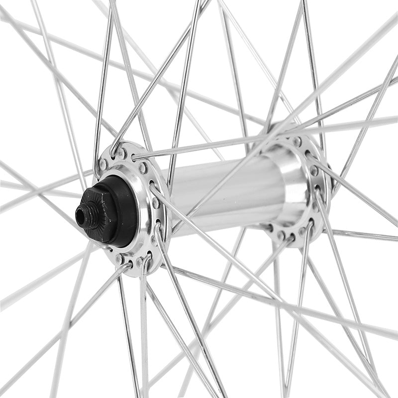 Roue avant VTT 27,5" alu noire blocage rapide – vue 3