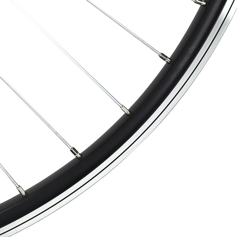 Roue avant VTT 27,5" alu noire blocage rapide – vue 4