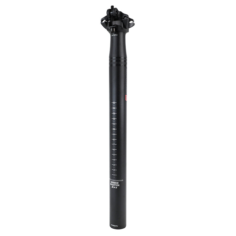Tige de selle Ergotec Skalar alu noir Ø 34,9 mm 400 mm sans recul – vue 2