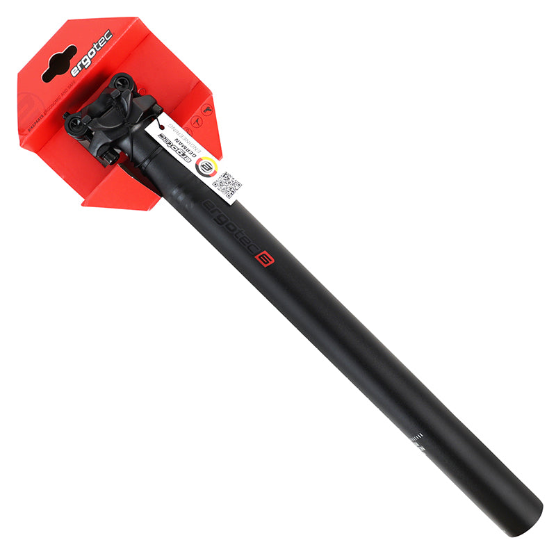 Tige de selle Ergotec Skalar alu noir Ø 34,9 mm 400 mm sans recul – vue 7
