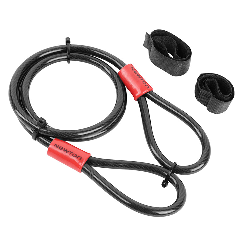 Antivol U Newton Ø 13 mm avec câble noir-rouge – niveau 6 – vue 6